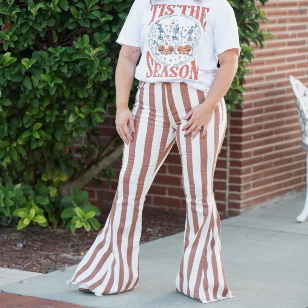 NWT Bestto striped Bell Bottoms